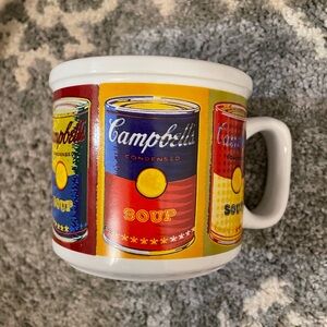 EUC- Colorful Pop Art Soup Mug